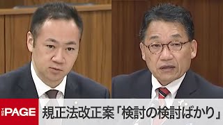 規正法改正、立憲・熊谷氏「検討の検討ばかり」　自民・鈴木氏「様々な事案について検討を速やかに行う」　参院政治改革特別委（2024年6月10日）