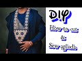 How to cut and sew men AGBADA native(DETAILED)