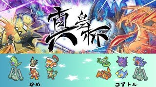 【真皇杯】関東予選3位決定戦 かめ vs コアトル【ポケモンUSUM】