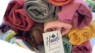 HIJAB REVIEW/HAEDi HIJABS /HEAVY CHIFFON HIJABS