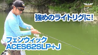 強めのライトリグに！フェンウィックACES62SLP+J / Tiemco Bass Fishing JP / ティムコ バスフィッシング