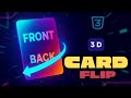 CSS 3D Flip Card Animations