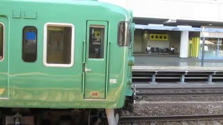 JR西日本 225系0番台 新快速 野洲行き 113系 草津線 柘植行き 京都駅 20160518