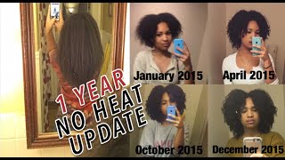 No Heat Challenge Natural Hair
