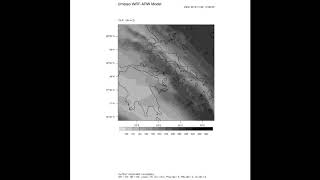 Weather Front between 24-25 November 2019 as simulated by Umeteo Weather Model