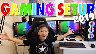 MIT GAMING SETUP *2019* DK VILDESTE 12 ÅRIGE SETUP!