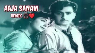 Aaja Sanam Madhur Chandni Mein Hum remix | Chori Chori Song In Color | Raj Kapoor | Nargis