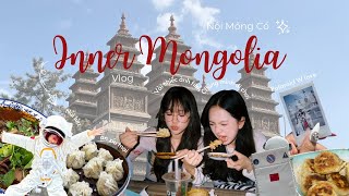 Nội Mông Cổ vlog: chúng mình đi núi lửa, thảo nguyên và bị gió cuốn siu vẹo | du học Trung Quốc