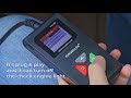 KINGBOLEN OBD2 scanner- check engine light on and off