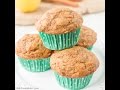 Healthy Apple Carrot Muffins