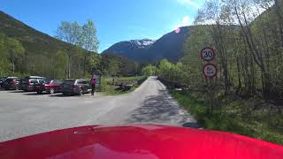 Roads in Norway - Fra Kinsarvik til Tveitafossen