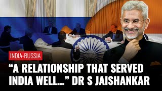 "A Relationship That Served India Well" Dr. S. Jaishankar Lauds India-Russia 'Friendship'