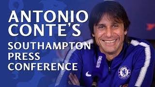 Chelsea v Southampton | Antonio Conte Press Conference