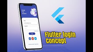 Flutter Login UI Concept - Speed Code