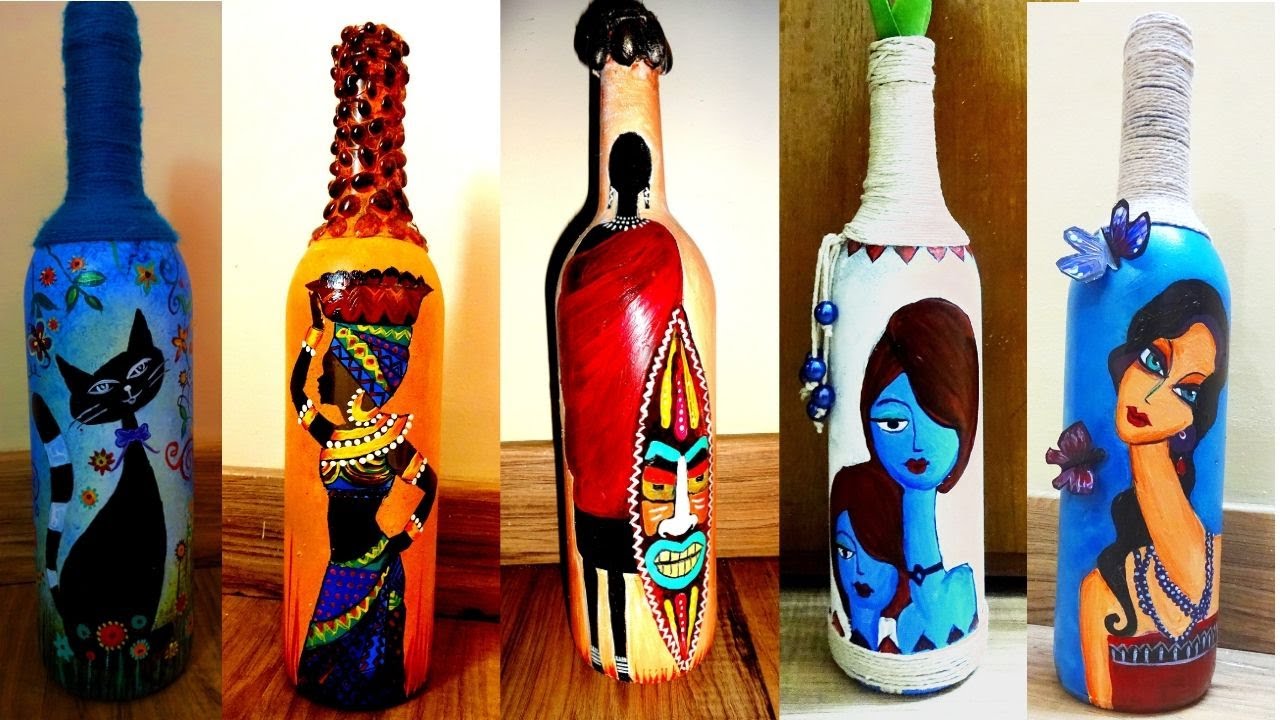 Ultimate Compilation Of Bottle Painting Images Over 999 Stunning
