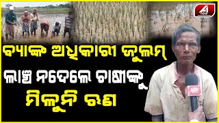 10 ପ୍ରତିଶତ ଲାଞ୍ଚ ଦେବ ଋଣ ନେବ | Farmer Story | Sad Story | A1 ODIA