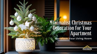 Minimalist Christmas Decorations for Small Apartments: Stylish and Space-Saving Ideas