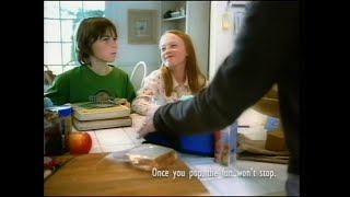 Pringles Snack Stacks commercial: "Brother vs. Sister" (2005)