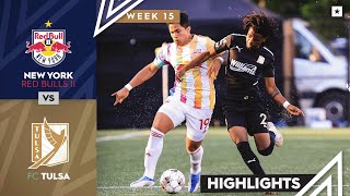 New York Red Bulls II vs. FC Tulsa - Game Highlights | 06-15-2022