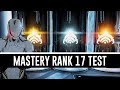 Mastery Rank 17 Test & All You Need To Know (Warframe)