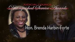 2022 Distinguished Service Awards Honor Judge Harbin-Forte