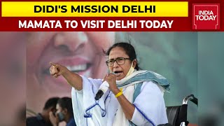 West Bengal CM Mamata Banerjee All Set To Reach Delhi Today, Likely To Meet PM Narendra Modi
