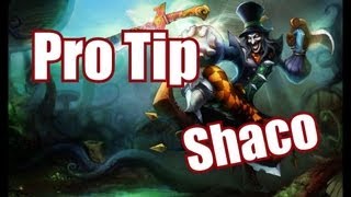 Pro Tip: Shaco | Using boxes (W) to block skillshots | League of Legends