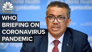 World Health Organization holds a briefing on the coronavirus outbreak – 5/20/2020