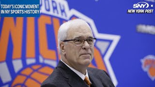 Today’s Iconic Moment in New York Sports: Phil Jackson Named Knicks President | New York Post Sports