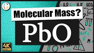 How to find the molecular mass of PbO (Lead (II) Oxide)