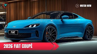 Nuova Fiat Coupé 2026 Svelata – L'Iconica Coupé Rinasce!!