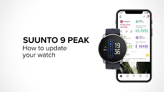 Suunto 9 Peak - How to update your watch