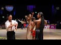 dutch open under 19 latin championship final