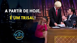 Maraisa e Danilo assinam o divórcio na presença de advogado | The Noite (02/01/25)