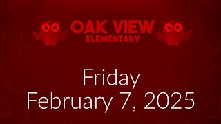 Wake Up Oak View February 7, 2025