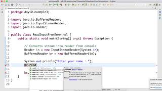 Day-10 Read input from #console using #BufferedReader in #Java.