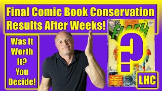 Revealed: Final Results for Our Comic Book Conservation Project!
