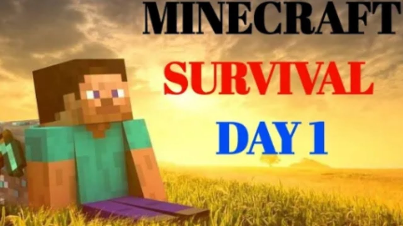 Minecraft Survival Day 1 Youtube