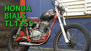 HONDA TL125S BIALS TL125 参考動画