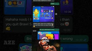 Pov: Izana with 52k Trophies on a Brawler💀 #brawlstars #gaming #viralvideo #memes #shorts #fyp