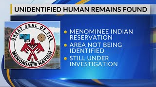 Menominee Tribal Police, FBI investigating human remains found on reservation