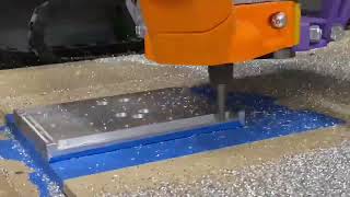 MPCNC Cutting Aluminum for PRINTNC Tramming Plate