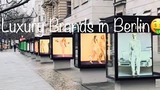 Walking in The expensive brands street شارع الماركات برلين in Berlin Kurfürstendamm Germany 🇩🇪