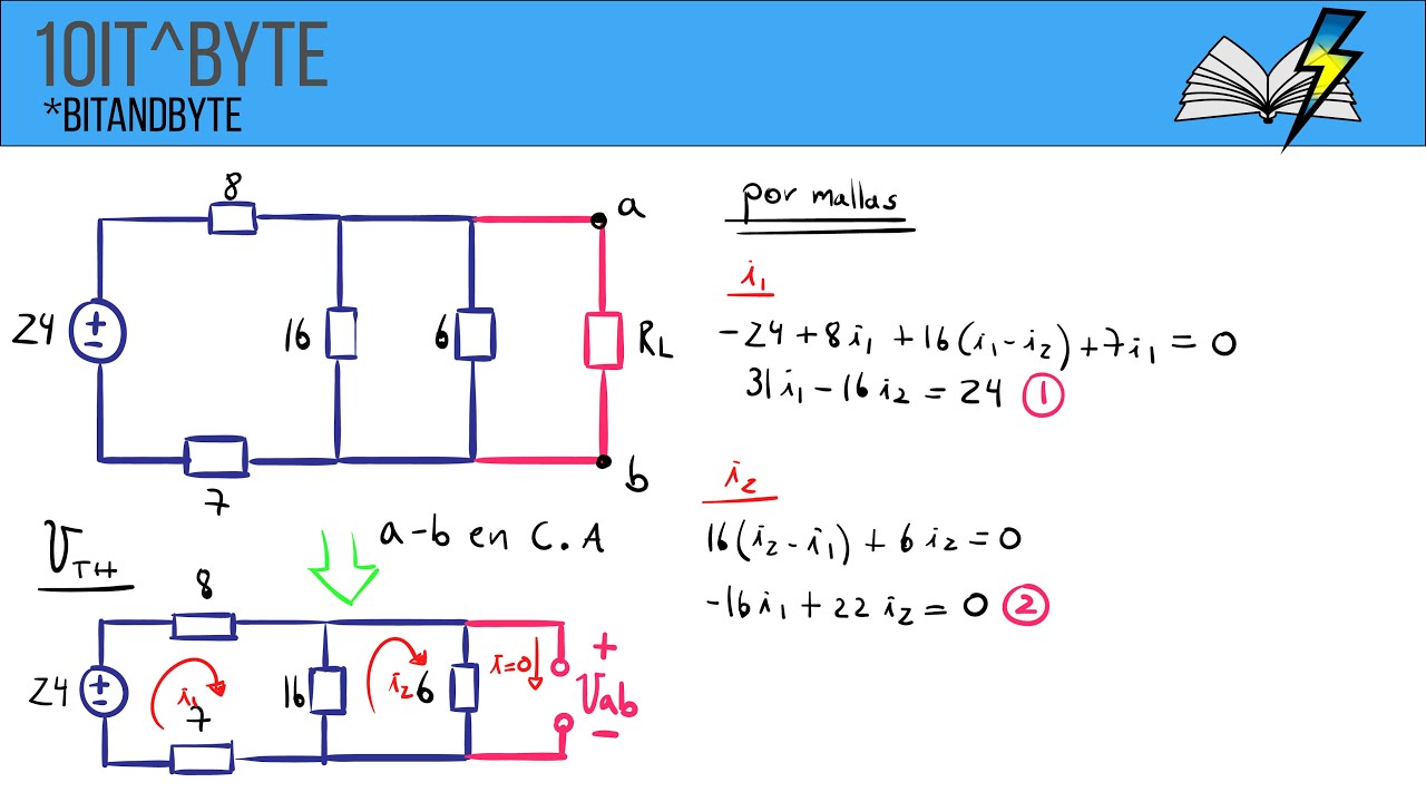 Ejercicio Resuelto, Teorema De Thevenin Y Norton. - YouTube