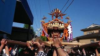 令和元年 八日市場東照宮例大祭 八重垣神社前を渡御