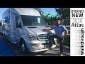 Walk Through 2018 Airstream Atlas Class B+ Touring Coach Mercedes Sprinter RV