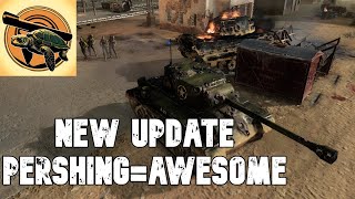 NEW PERSHING GAMEPLAY Company of Heroes 3 USF 3v3 Gameplay no commentary