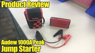 Audew 1000A Peak Jump Starter Product Review! Save 20% with our KunesCountryTV Promo Code!