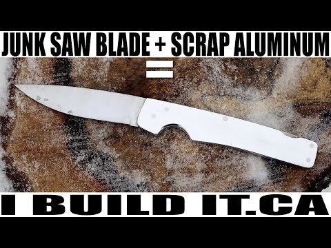 Make This Folding Knife With Basic Tools Make This Folding Knife With Basic Tools