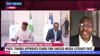 Ademola Oshodi Speaks On President Tinubu Approves Funds For Unesco Media Literacy Institute